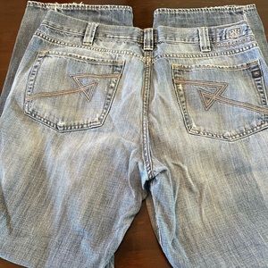 Distressed Rock & Republic Jeans